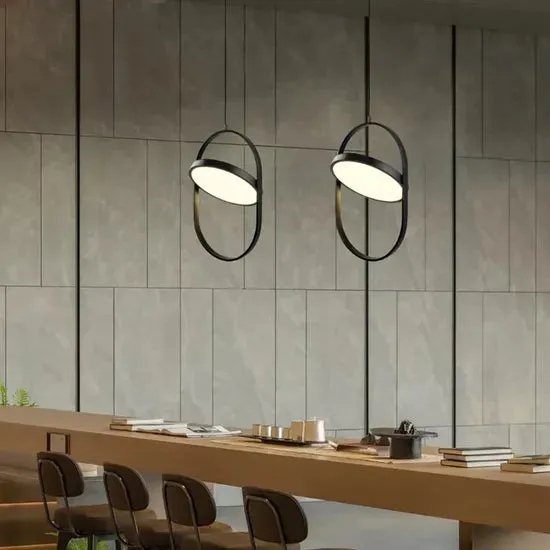 DLSS Lighting Modern Decoration Chandelier Lighting Nordic Design Hotel Lamp Interior LED Pendant Lights, in a room, photo 6 of 6