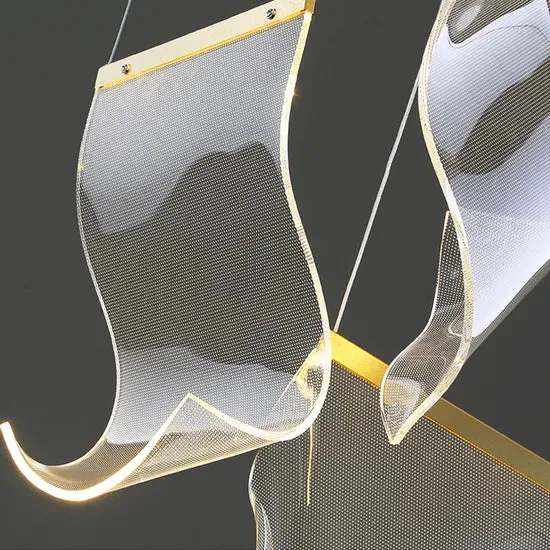 DLSS Lighting DLSS Modern Hotel LED Chandeliers Decorative Hanging Chandelier Pendant Lighting, photo 3 of 6