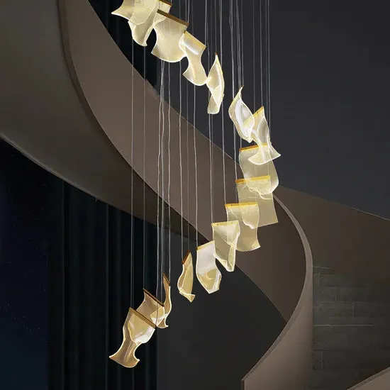 DLSS Lighting DLSS Modern Hotel LED Chandeliers Decorative Hanging Chandelier Pendant Lighting, photo 2 of 6