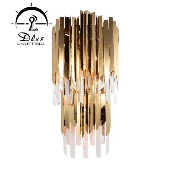 DLSS Lighting Co., Ltd. Modern Indoor Lighting Home Decoration Wall Lamp Luxury Pendant Light Crystal Chandelier, photo 6 of 6