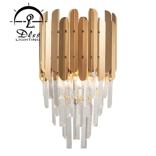 DLSS Lighting Co., Ltd. Modern Indoor Lighting Home Decoration Wall Lamp Luxury Pendant Light Crystal Chandelier, photo 5 of 6