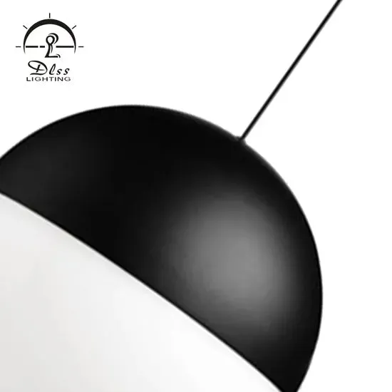 DLSS Lighting Modern Island Chandeliers Aluminum Acrylic Black E27 Pendant Lights, photo 3 of 6