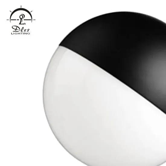 DLSS Lighting Modern Island Chandeliers Aluminum Acrylic Black E27 Pendant Lights, photo 4 of 6