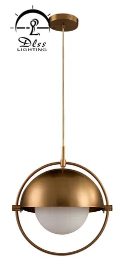 DLSS Lighting Modern LED Bulb Wholesale Price Ball Hanging Lamp/Pendant Light, photo 3 of 6