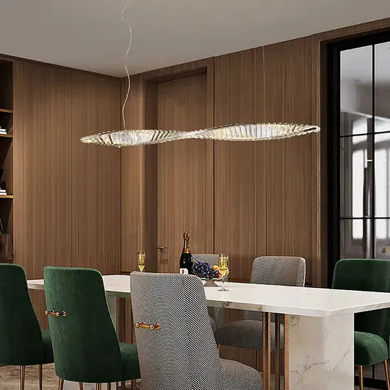 DLSS Lighting Modern Style Crystal Pendant Lamp Hotel Decorative Lighting Home Art LED Chandelier, photo 2 of 6
