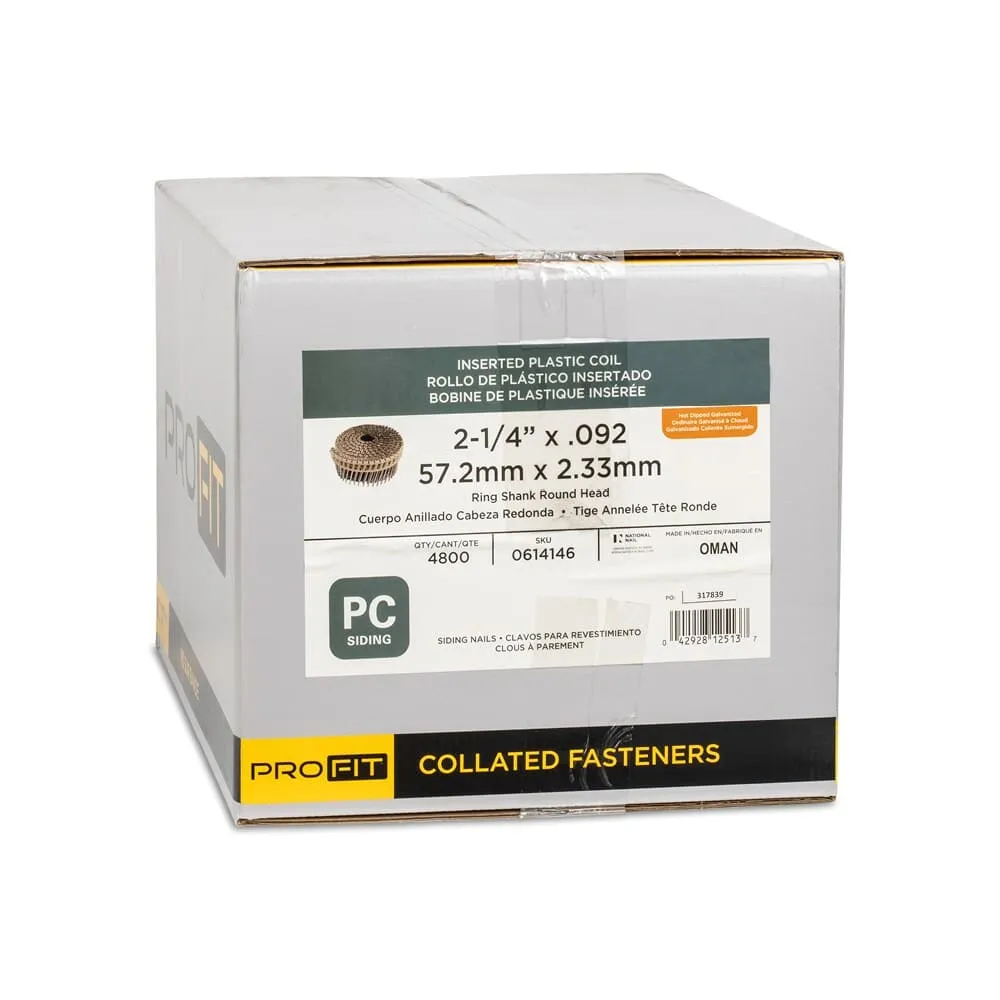 ProFIT HDG Plastic Coil Siding Nails, photo 2 of 2