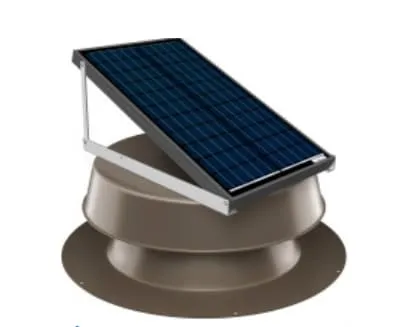 Natural Light Solar Attic Fan Roof Mount, photo 3 of 3