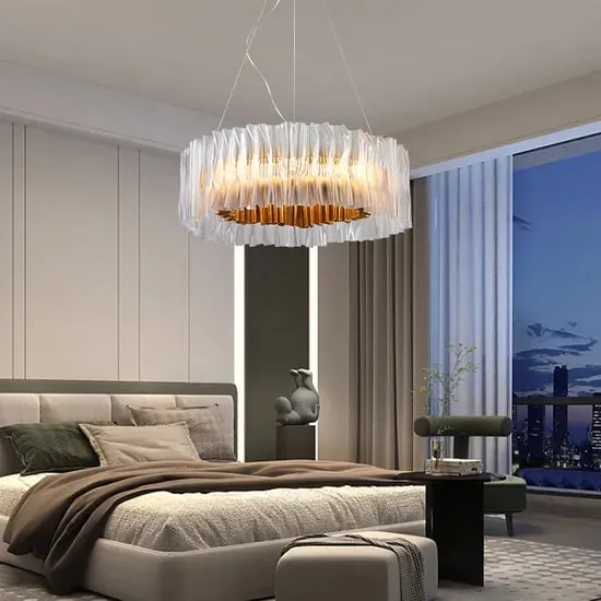 Mujie Lighting Nordic Chandeliers Lamp Luxury Modern Hotel Decoration Indoor Creative LED Chandelier, photo 4 of 6