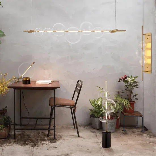 DLSS Lighting Dlsslighting Nordic Indoor Hanging Lighting LED Chandelier for Home Decorative Pendant Lamp, photo 6 of 6