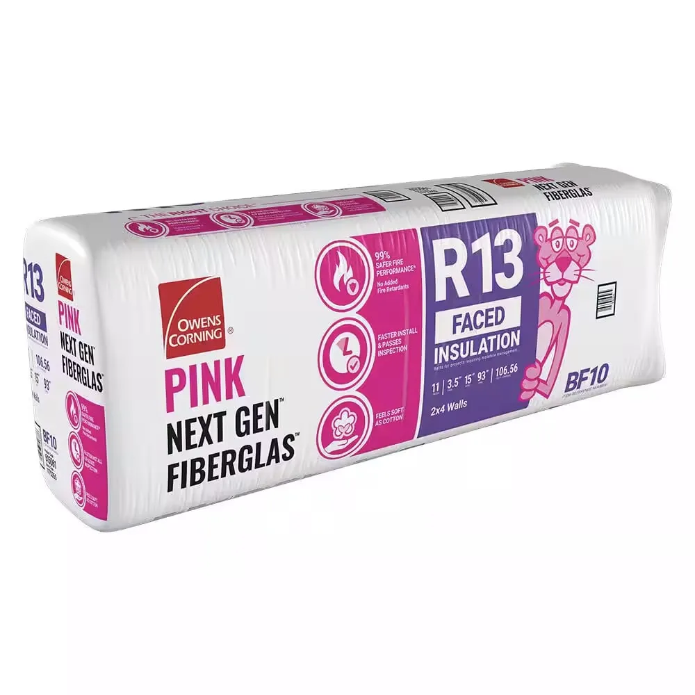 Owens Corning PINK Next Gen Fiberglas Kraft Faced Wood Framing Insulation, photo 2 of 2