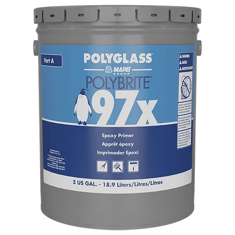 PolyBrite 97X Two-Component Water-Based Epoxy Primer – Part A and Part B