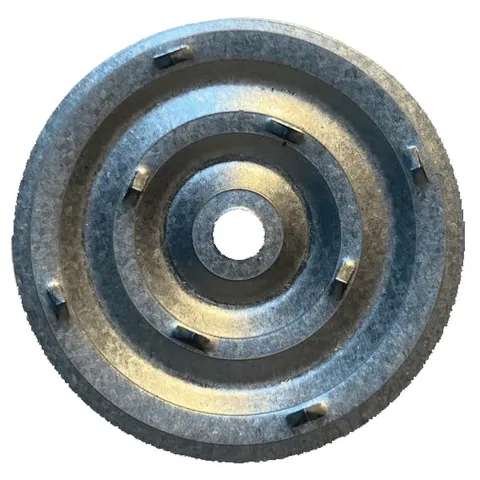 2-3/8 in. Insulation Seam Plates, Mill Finish, Box of 1000