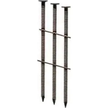 Brava HDG Ring Shank Coil Nails Mill 1-3/4" 3.6M/Box
