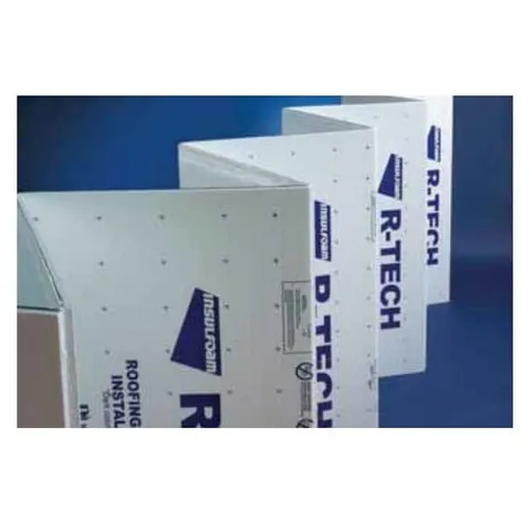 R-Tech EPS Fanfold Recover Board 0.5 in × 4 ft × 50 ft, 1.25 pcf