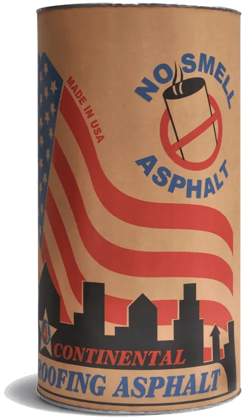Type 3 HSA Asphalt No-Smell 100 lb CMi-PAK, Brownish Black