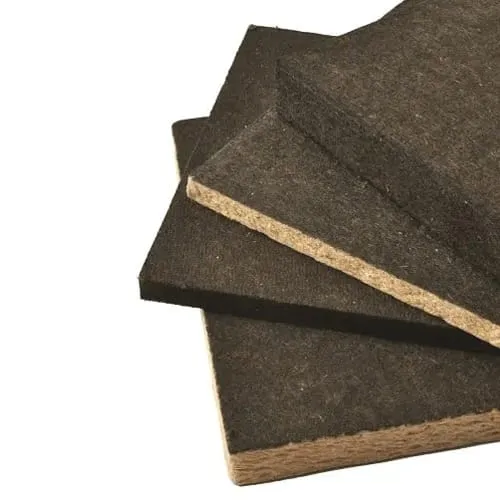 Continental Materials High Density Wood Fiberboard Cover Board, 1/2 in. or 1 in. x 4 ft. x 4 ft., Coated, photo 2 of 2