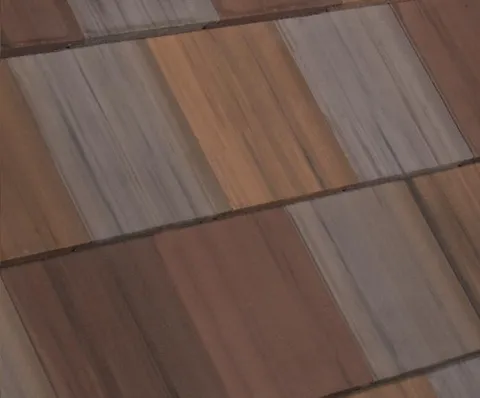 Windsor Slate 17 × 13 in Concrete Roof Field Tile
