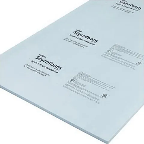 DOW Styrofoam XPS Square Edge Extruded Polystyrene Foam Insulation Board 25 psi