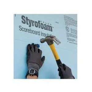 Styrofoam Brand Scoreboard EPS Insulation 2 in × 4 ft × 8 ft