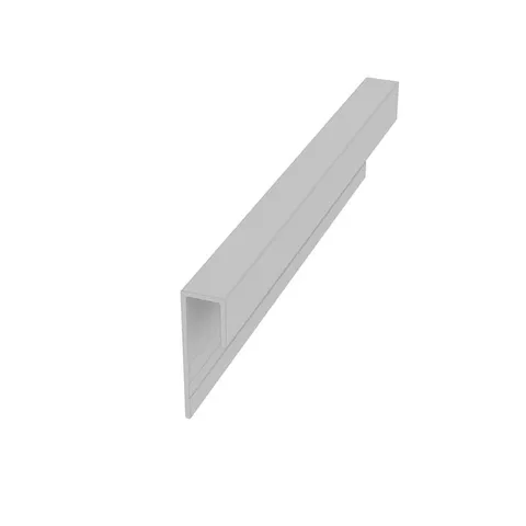 EZ 9 Horizontal Soffit J 5/16" Panel Trim Primed