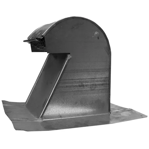 Galvalume Gooseneck Roof Vent, 26 Ga, 4 in., 6 in. or 10 in.