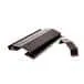 Master Flow Aluminum Ridge Vent Black 7-1/2 in × 10 ft Heavy