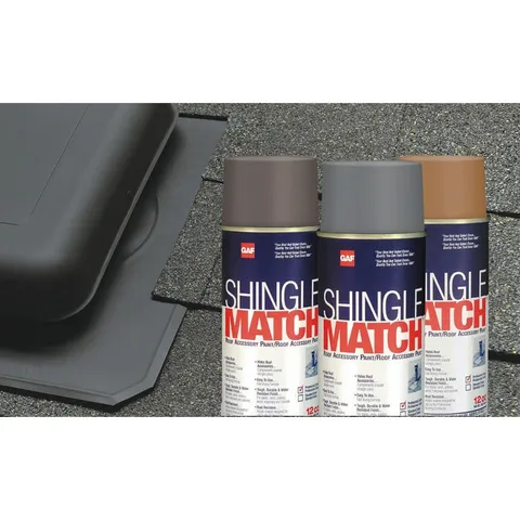 ShingleMatch Spray Paint 12 oz Aerosol, 12 Shingle Colors