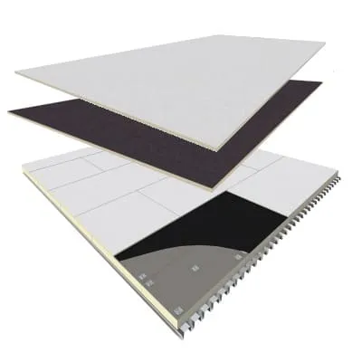 Hunter H-Shield CG Flat ISO 0.5 in × 4 ft × 8 ft
