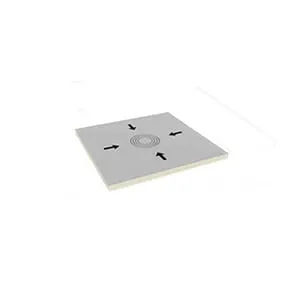Target Sump – 4 × 4 ft Pre-Assembled Tapered Polyiso Roof Drain Sump