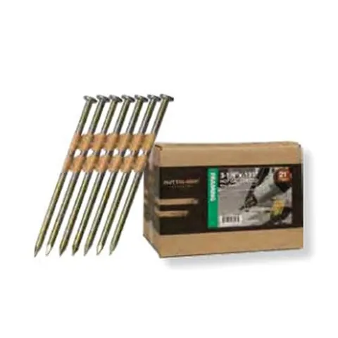 Hot-Dip Galvanized Smooth Collated Framing Nails
