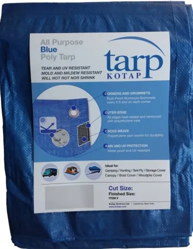 Heavy-Duty Polyethylene Tarp