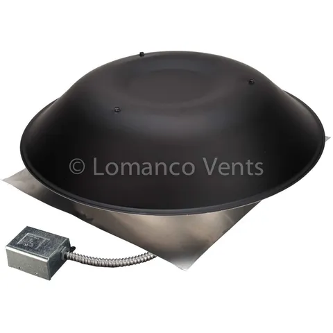 Aluminum 2000 Power Vent Standard with Thermostat, 20 × 23 in