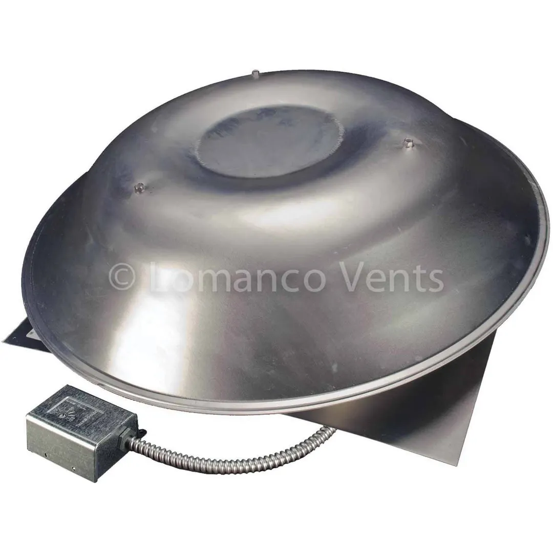 Lomanco Aluminum 2000 Power Vent Standard with Thermostat, 20 in. x 23 in., photo 3 of 4