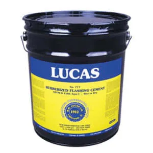 #777 Rubberized Flashing Cement, Black, 3-Gal or 5-Gal Pail