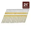 Galvanized Ring Shank Framing Nails 2-3/8" 21 Degree, 5000 Count Box