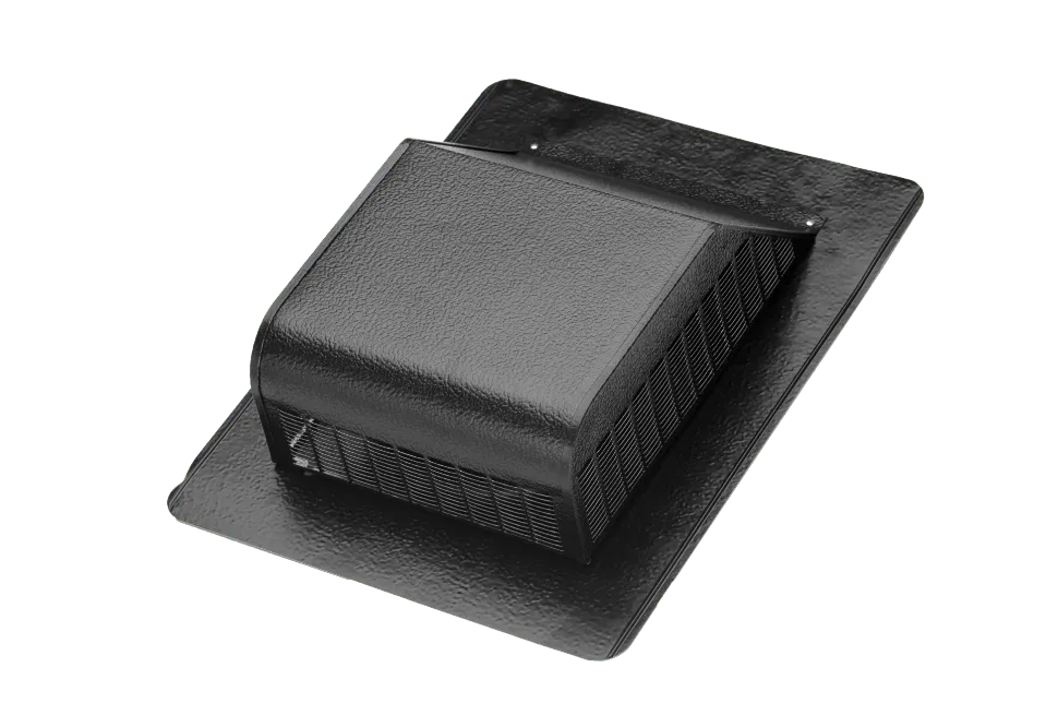 Atlas HighPoint GL-50 Slant Back Roof Vent, 50 sq. in. NFA, Galvanized Steel, Black / Weathered Wood / Brown, photo 2 of 2