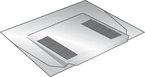 O'Hagin Fire&Ice Tapered Composition Shingle Vent, photo 3 of 3