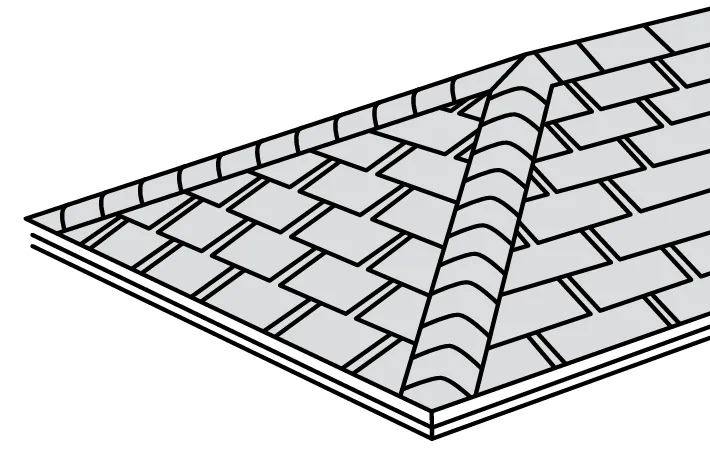 Atlas Pro-Cut Hip & Ridge Scotchgard Shingles, photo 2 of 4