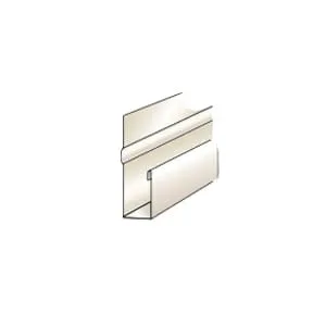 J-Channel 280 White 5/8 in × 12 ft .019