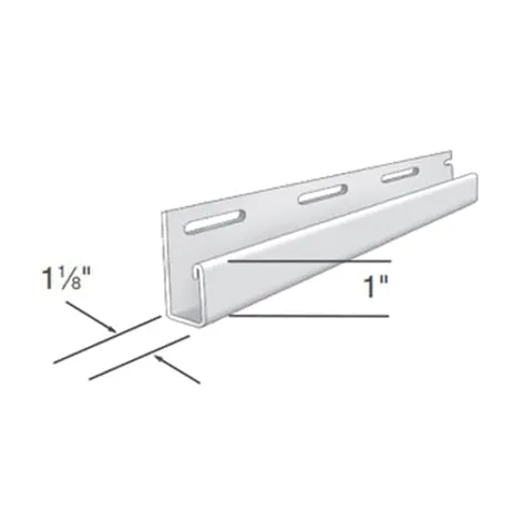 Vinyl Flexible J-Channel