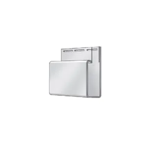 Vinyl 3/4" J-Channel Wide Face 01 Aspen White