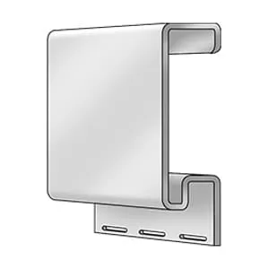 Vinyl 3-1/2" & 5" Designer Window Casing Starter Strip