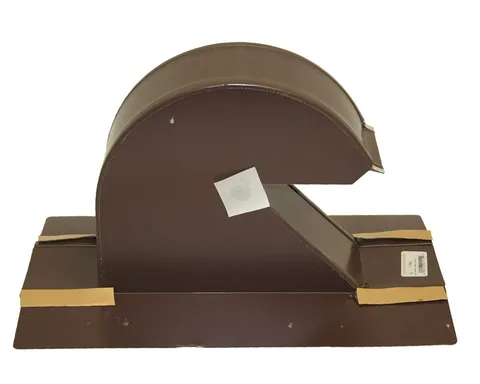 Galvanized Gooseneck Vent with Damper – 4 in. and 10 in.