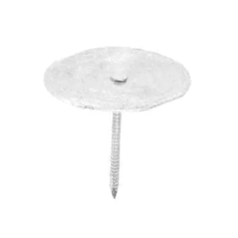 Mega Cap Nails 1-1/4 in. Mill Capped Roofing Nails