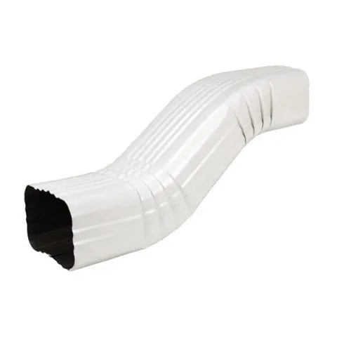 Rainstamp Aluminum Rectangular Elbow Offset