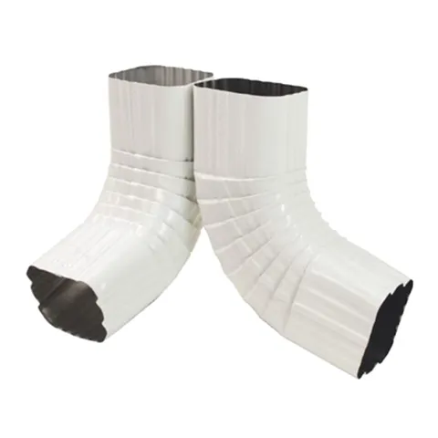 Rainstamp Aluminum Rectangular B Elbow 75 Degree