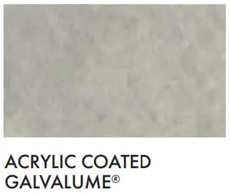 24 GA Galvalume Plus Paint Grip Coil Mill 20.875 in × 1000 ft
