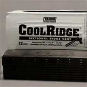 CoolRidge Sectional Ridge Vent with Internal Filter