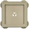 Recessed Square Mounting Block 172