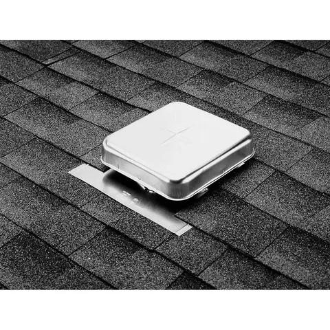 Airhawk RVA 51 Aluminum Square Roof Vent, 51 sq. in. NFA